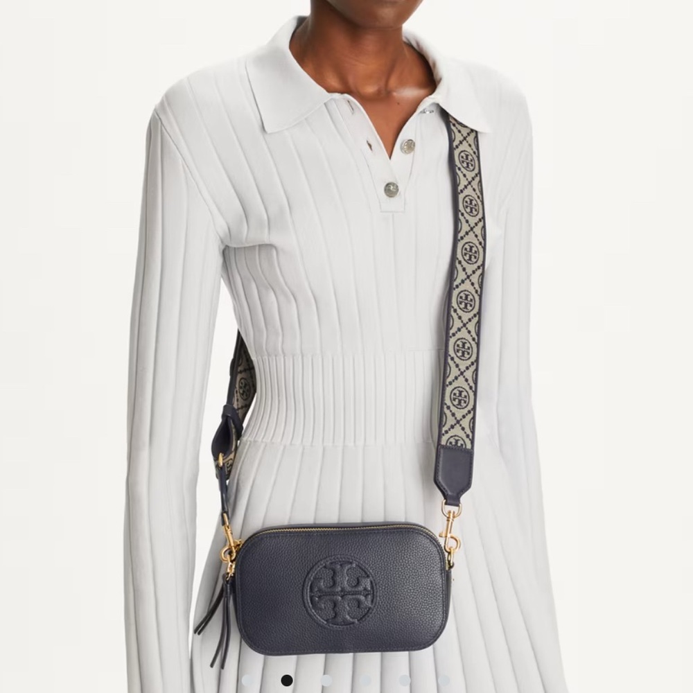 NWT Tory Burch miller leather Crossbody bag